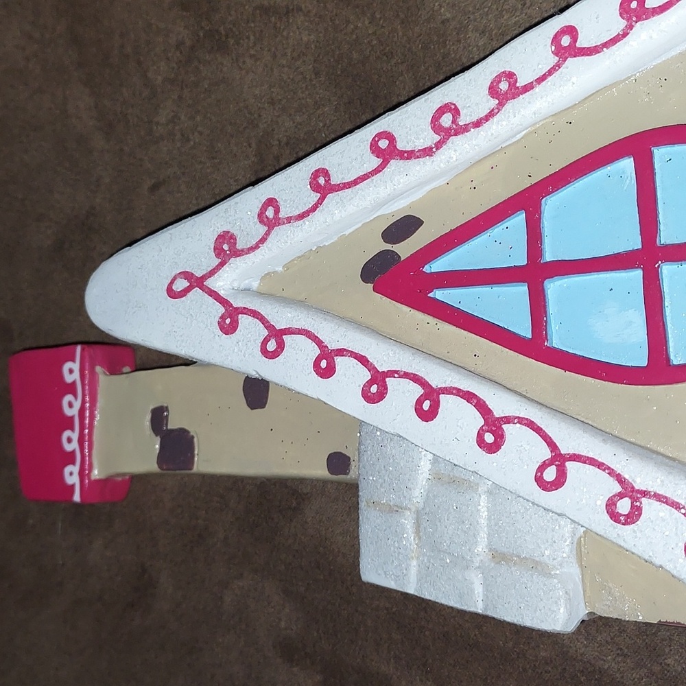 Celebrate It 13" Tall Christmas Table Top Skinny House. Hand Painted. - Picture 5 of 7